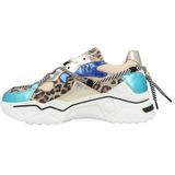 DWRS - Jupiter - Sneakers - Zand/Aqua - Leer