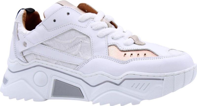 DWRS - Pluto - Chunky Sneakers - Rosé/Wit