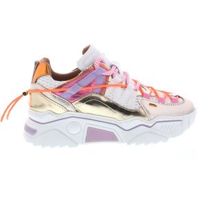 Dwrs - Orion - Leren Sneakers - Veelkleurig - Leer