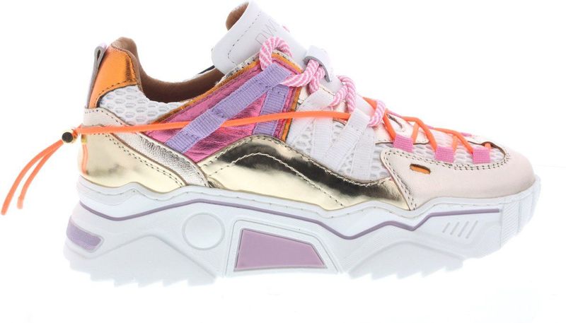 Dwrs - Orion - Leren Sneakers - Veelkleurig - Leer