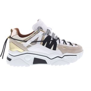 DWRS - Orion - Sneakers - Goud/Wit - Leer