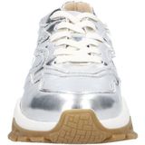 DWRS - Chester - Sneakers - Zilver - Leren Buitenkant