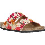 DWRS - Madeira - Slipper - Oranje/Rood - Leer