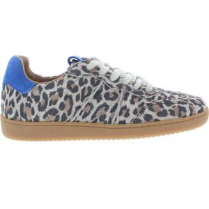 Dames Sneakers Dwrs Poona Leopard Sand/kobalt Zand