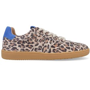 DWRS Label - POONA Leopard Sand/Kobalt - Maat 42