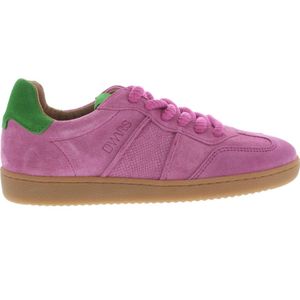 DWRS - POONA - Sneakers - Roze - Suède en Leer
