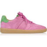 DWRS - POONA Sneakers - Roze - Suède en Leer