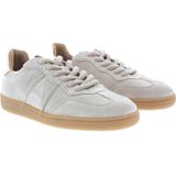 DWRS - POONA - Sneakers - Beige - Suède en Leer, Leren Voering, Uitneembaar Voetbed