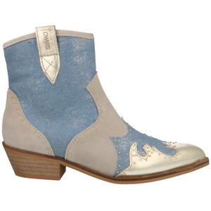 DWRS - LYON Cowboylaarzen - Beige - Leer