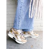 DWRS Jupiter Denim Sneakers Beige/Champagne