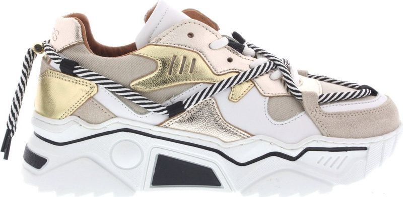 DWRS Jupiter Denim Sneakers Beige/Champagne
