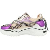 DWRS Label - J5554C Jupiter - Sneakers - Leopard Sand Purple