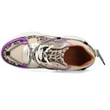 DWRS Label - J5554C Jupiter - Sneakers - Leopard Sand Purple