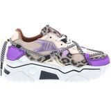 DWRS Label - J5554C Jupiter - Sneakers - Leopard Sand Purple