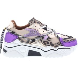 DWRS Label - J5554C Jupiter - Sneakers - Leopard Sand Purple