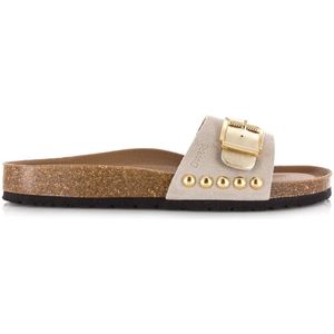 DWRS - JAVA Slippers - Beige - Leer