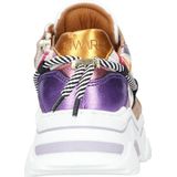 DWRS Label - Jupiter - Sneakers - Roze/Paarse - Leer