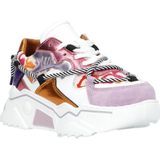 DWRS Label - Jupiter - Sneakers - Roze/Paarse - Leer