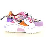 DWRS Label - Jupiter - Sneakers - Roze/Paarse - Leer