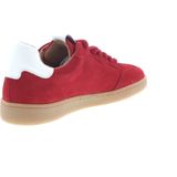 DWRS - Poona Leopard - Sneakers - Rood / Off White - Rubber - Uitneembaar Voetbed