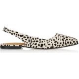 DWRS PARMA - Loafers - Cheetah Hair On - Wit/Zwart