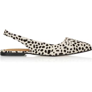 DWRS PARMA - Loafers - Cheetah Hair On - Wit/Zwart