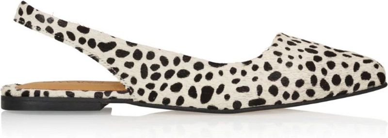 DWRS PARMA - Loafers - Cheetah Hair On - Wit/Zwart