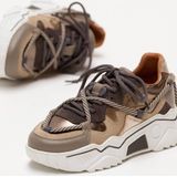 DWRS - Jupiter - Sneakers - Grijs - Leer