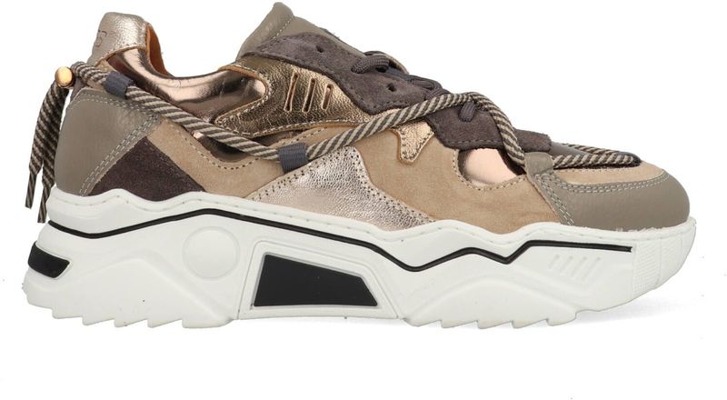 DWRS - Jupiter - Sneakers - Grijs - Leer