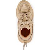 DWRS - Jupiter - Chunky Leren Sneakers - Beige