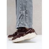 DWRS - JUPITER - Sneakers - Bordeaux - Leer, Suéde
