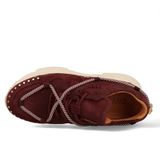 DWRS - JUPITER - Sneakers - Bordeaux - Leer, Suéde