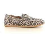 DWRS - LATTY - Bootschoenen - Beige/Zwart - Panterprint