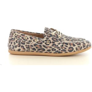 DWRS - LATTY - Bootschoenen - Beige/Zwart - Panterprint