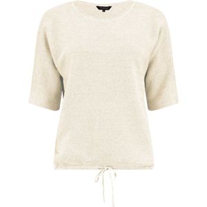 Bloomings Trui - SLK20-8638 - Tijdloze Elegantie in Neutrale Kleur