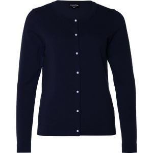 Bloomings, Dames, Truien, Blauw, Maat: L Katoen,