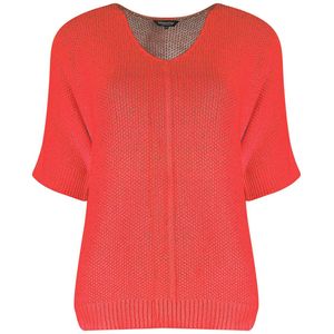 Bloomings Pullover Korte Mouw - Rood