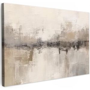 MuchoWow - Canvas Schilderij - 90x60 cm - Textiel