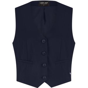 Lady Day - Gilet - Blauw - Polyamide