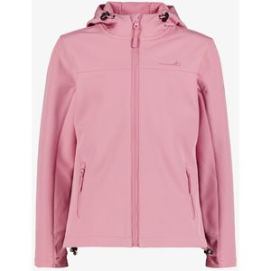 Mountain Peak - Softshell Jas - Lichtroze - Meisjes - Maat 176