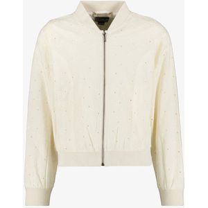 TwoDay meisjes broderie bomberjack wit - Maat 158/164