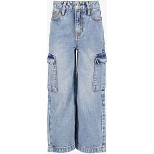 TwoDay - Wide Leg - Cargobroek - Blauw