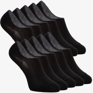 Enkelsokken - Zwart - 10 Paar - Invisible Sneaker Sokken