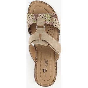 Natuform - Slippers - Taupe - Uitneembare Zool - Dames