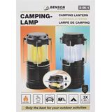 Benson - Campinglamp - Flame Effect - Compact - Gebruiksvriendelijk