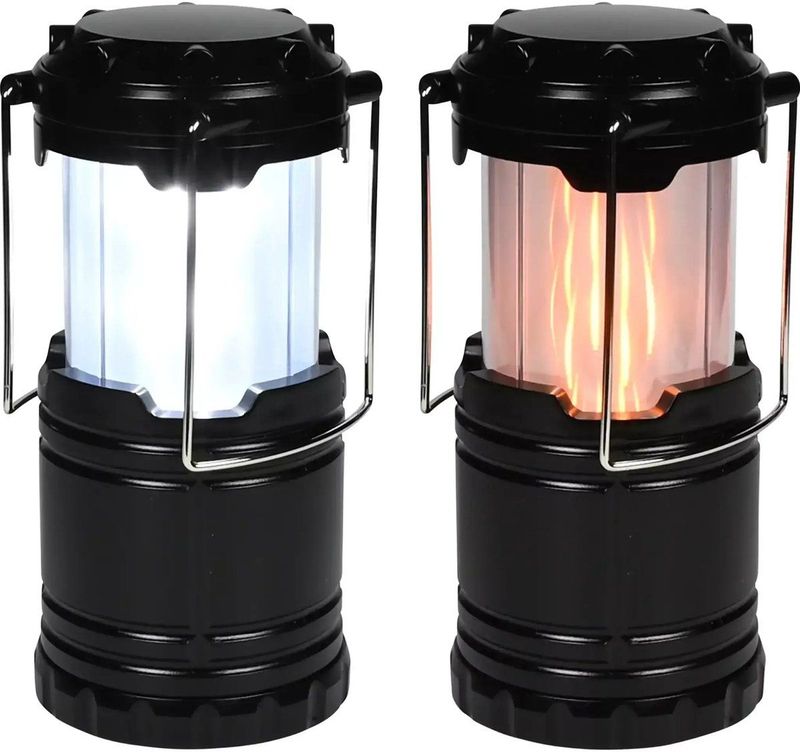 Benson - Campinglamp - Flame Effect - Compact - Gebruiksvriendelijk