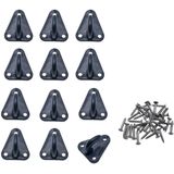 Aanhangerhaak - 12 Dlg - Stevig - Geschikt voor Aanhangwagennetten