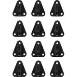 Aanhangerhaak - 12 Dlg - Stevig - Geschikt voor Aanhangwagennetten