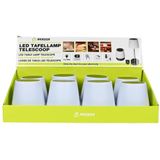 Benson - LED Tafellamp - Goud - ABS - Dimbaar