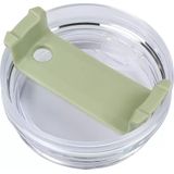 Benson - Thermosbeker - Groen - 900 ml - Transparante Deksel